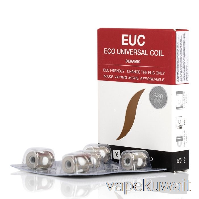 لفائف استبدال Vaporesso Euc 0.5ohm السيراميك Euc Ss316l Vape Pod Kits
